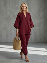 Burgunderrot