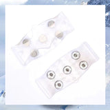 5-Zink-Mangan-Nagel transparent (1 Paar)