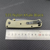 Khaki Schwarze Klinge