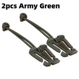 2 Stück Armeegrün
