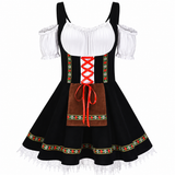 Schwarz/Weiße Schürze