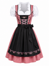 Rot/Schwarze Schürze