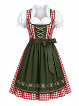 Rot/Grüne Schürze