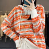 Orange-Weiß