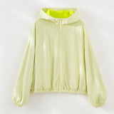 Apfelgrüne Jacke