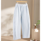 Minzblau Hose