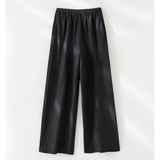 Graue weite Hose