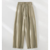 Moosgraue Hose