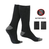 01 Schwarze beheizbare Socken