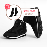 SCHWARZ + ZWEI PAARE SOCKEN