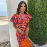 Orange/Lila