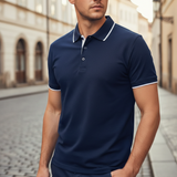 Navy-Weiß