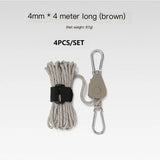 Braun (4 Stück/Set)
