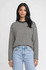 Gestreift Navy