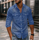 Blauer Denim